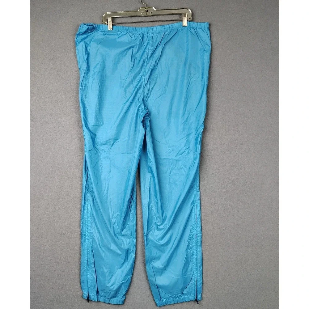 Vintage 90s Patagonia Rain Windbreaker Pants Men Large XL Blue Light Outer Layer